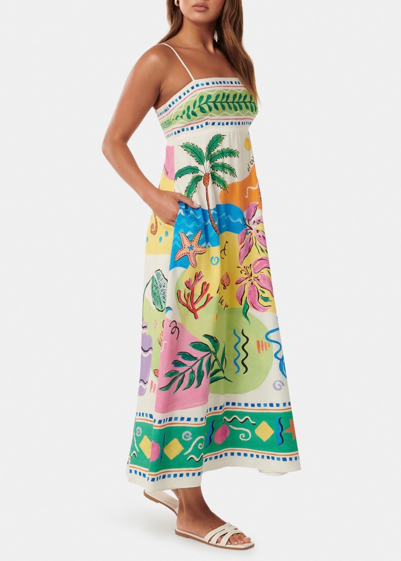 Island Vaca Dress