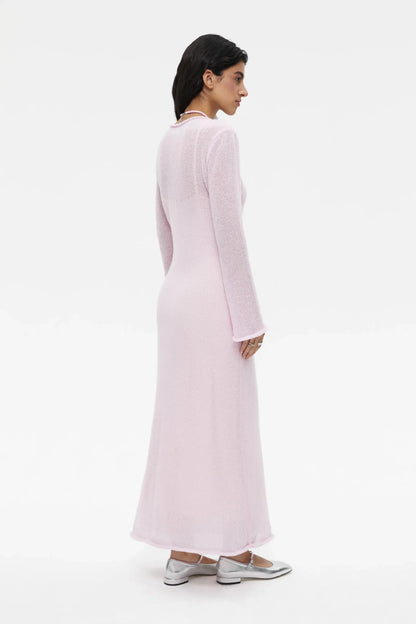 Elbira Light Knit Tissue Maxi Dress