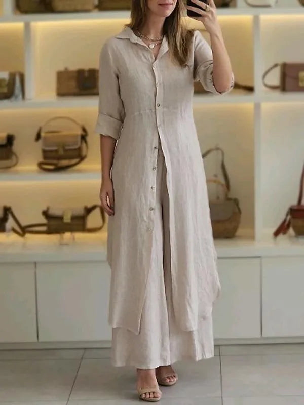 Alaya - Linen Two Piece Set